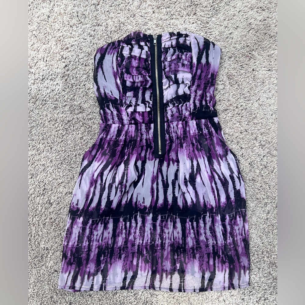 Charlotte Russe Purple Dress with Pockets